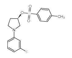 cas no 873945-29-0 is [(3R)-1-(3-fluorophenyl)pyrrolidin-3-yl] 4-methylbenzenesulfonate