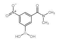 cas no 874219-44-0 is 3-(DIMETHYLCARBAMOYL)-5-NITROPHENYL)BORONIC ACID