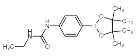 cas no 874291-00-6 is 1-Ethyl-3-(4-(4,4,5,5-tetramethyl-1,3,2-dioxaborolan-2-yl)phenyl)urea