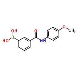 cas no 874459-99-1 is (3-((4-Methoxyphenyl)carbamoyl)phenyl)boronic acid