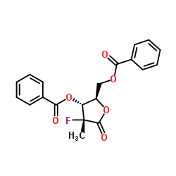 cas no 874638-80-9 is (2R)-2-Deoxy-2-fluoro-2-methyl-D-erythropentonic acid gamma-lactone 3,5-dibenzoate