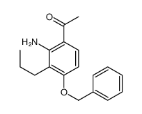 cas no 87472-99-9 is 1-[2-AMINO-4-(PHENYLMETHOXY)-3-PROPYLPHENYL]-ETHANONE