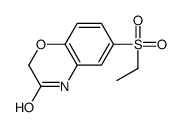 cas no 874774-43-3 is 6-(ETHYLSULPHONYL)-2H-1,4-BENZOXAZIN-3(4H)-ONE