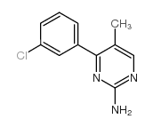 cas no 874814-28-5 is 4-(3-chlorophenyl)-5-methylpyrimidin-2-amine
