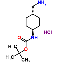 cas no 874823-37-7 is TRANS-4-(BOC-AMINO)-CYCLOHEXANEMETHANAMINE HYDROCHLORIDE