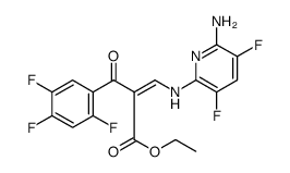 cas no 875712-88-2 is Benzenepropanoic acid, &alpha;-[[(6-amino-3,5-difluoro-2-pyridinyl)amino]methylene]-2,4,5-trifluoro-&beta;-oxo-, ethyl ester