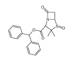 cas no 87579-78-0 is (2S,5R)-Benzhydryl 3,3-dimethyl-7-oxo-4-thia-1-azabicyclo[3.2.0]heptane-2-carboxylate 4-oxide