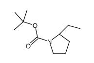cas no 876617-06-0 is (R)-tert-butyl 2-ethylpyrrolidine-1-carboxylate