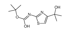 cas no 876756-13-7 is TERT-BUTYL (4-(2-HYDROXYPROPAN-2-YL)THIAZOL-2-YL)CARBAMATE