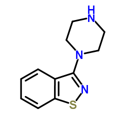 cas no 87691-87-0 is 3-(1-Piperazinyl)-1,2-benzisothiazole
