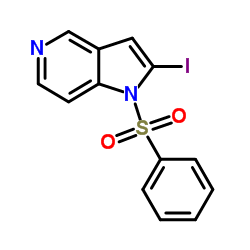 cas no 877060-44-1 is 2-Iodo-1-(phenylsulfonyl)-1H-pyrrolo[3,2-c]pyridine