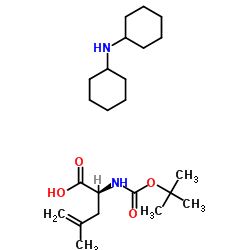 cas no 87720-54-5 is boc-4,5-dehydro-leu-oh dcha