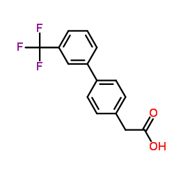 cas no 877607-26-6 is [3'-(Trifluoromethyl)-4-biphenylyl]acetic acid