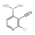cas no 878194-88-8 is 2-chloro-3-cyanopyridin-4-ylboronic acid