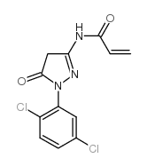cas no 87820-16-4 is 1-(2,5-Dichlorophenyl)-3-propeneamido-5-pyrazolone