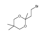 cas no 87842-52-2 is 2,5,5-TRIMETHYL-2-(2-BROMOETHYL)-1,3-DIOXANE