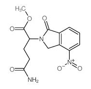 cas no 878782-79-7 is METHYL 5-AMINO-2-(4-NITRO-1-OXOISOINDOLIN-2-YL)-5-OXOPENTANOATE