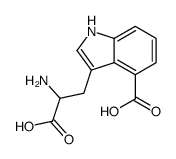 cas no 879553-00-1 is 3-(2-amino-2-carboxyethyl)-1H-indole-4-carboxylic acid