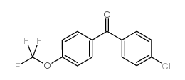 cas no 87996-55-2 is (4-Chlorophenyl)(4-(trifluoromethoxy)phenyl)methanone