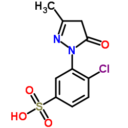 cas no 88-76-6 is 1-(2'-Chloro-5'-sulfophenyl)-3-methyl-5-pyrazolone