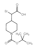 cas no 881016-89-3 is A-BROMO-1-[(1,1-DIMETHYLETHOXY)CARBONYL]-4-PIPERIDINEACETIC ACID