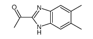 cas no 881672-80-6 is 1-(5,6-Dimethyl-1H-benzimidazol-2-yl)ethanone