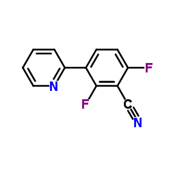 cas no 883106-18-1 is 2,6-Difluoro-3-(2-pyridinyl)benzonitrile