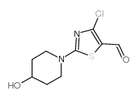 cas no 883107-61-7 is 4-Chloro-2-(1-piperidin-4-ol)-thiazole-5-carboxaldehyde