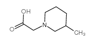 cas no 883542-90-3 is (3-METHYL-PIPERIDIN-1-YL)-ACETIC ACID