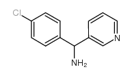 cas no 883548-10-5 is C-(4-chlorophenyl)-c-pyridin-3-yl-methylamine