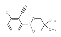 cas no 883899-06-7 is 2-Chloro-6-(5,5-dimethyl-1,3,2-dioxaborinan-2-yl)benzonitrile