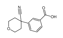 cas no 884001-10-9 is 3-(4-Cyanotetrahydro-2H-pyran-4-yl)benzoic acid