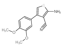 cas no 884497-31-8 is 2-Amino-4-(3,4-dimethoxyphenyl)thiophene-3-carbonitrile