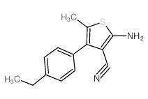cas no 884497-32-9 is 2-Amino-4-(4-ethylphenyl)-5-methylthiophene-3-carbonitrile
