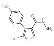 cas no 884497-35-2 is 5-Methyl-4-(4-methylphenyl)thiophene-3-carbohydrazide