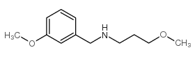 cas no 884497-44-3 is 3-methoxy-N-[(3-methoxyphenyl)methyl]propan-1-amine