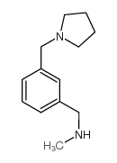 cas no 884507-46-4 is 1-{3-[(METHYLAMINO)METHYL]BENZYL}PYRROLIDINE 90+N-METHYL-3-(PYRROLIDIN-1-YLMETHYL)BENZYLAMINE