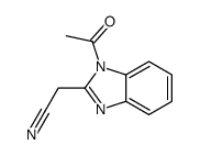cas no 88482-10-4 is 1H-Benzimidazole-2-acetonitrile,1-acetyl-(9CI)