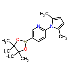 cas no 885226-07-3 is 2-(2,5-dimethyl-1H-pyrrol-1-yl)-5-(4,4,5,5-tetramethyl-1,3,2-dioxaborolan-2-yl)pyridine