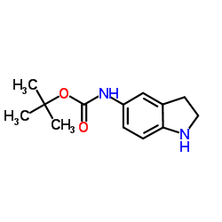 cas no 885270-06-4 is Tert-butyl indolin-5-yl-carbamate