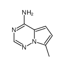 cas no 885270-28-0 is 7-Methylpyrrolo[1,2-f][1,2,4]triazin-4-amine