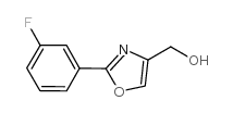 cas no 885272-81-1 is (2-(3-FLUOROPHENYL)OXAZOL-4-YL)METHANOL