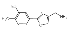 cas no 885273-38-1 is 2-(3,4-DIMETHYL-PHENYL)-OXAZOL-4-YL-METHYLAMINE