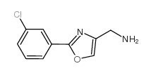 cas no 885273-40-5 is 2-(3-CHLORO-PHENYL)-OXAZOL-4-YL-METHYLAMINE