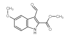 cas no 885273-51-8 is methyl 3-formyl-5-methoxy-1h-indole-2-carboxylate