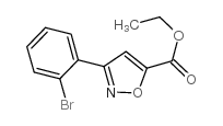 cas no 885273-64-3 is 3-(2-BROMO-PHENYL)-ISOXAZOLE-5-CARBOXYLIC ACID ETHYL ESTER