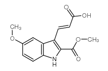 cas no 885273-71-2 is METHYL 3-(2-CARBOXY-VINYL)-5-METHOXY-1H-INDOLE-2-CARBOXYLATE