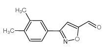 cas no 885273-72-3 is 3-(3,4-DIMETHYLPHENYL)ISOXAZOLE-5-CARBALDEHYDE