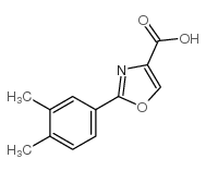 cas no 885273-82-5 is 2-(3,4-DIMETHYL-PHENYL)-OXAZOLE-4-CARBOXYLIC ACID