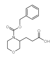 cas no 885274-07-7 is 3-(2-CARBOXY-ETHYL)-MORPHOLINE-4-CARBOXYLIC ACID BENZYL ESTER